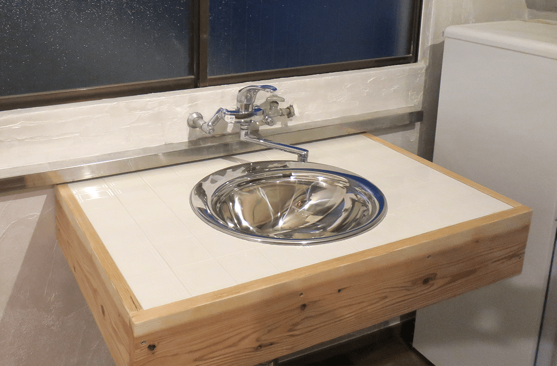 洗面台リフォーム1